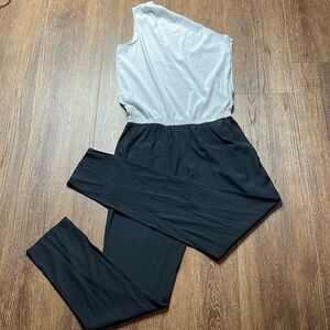 Ramy Brook one shoulder jumpsuit M
